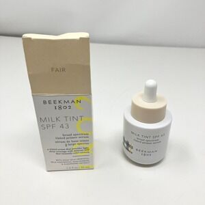 Beekman 1802 Milk Tint SPF 43 Tinted Primer Serum -Fair- 1.0 fl-oz Exp 6/26